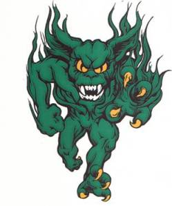 green_terror_mascot