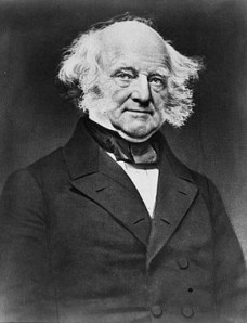Martin Van Buren: Static electricity in action. 