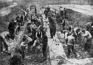 Mass Graves for Flu Victims