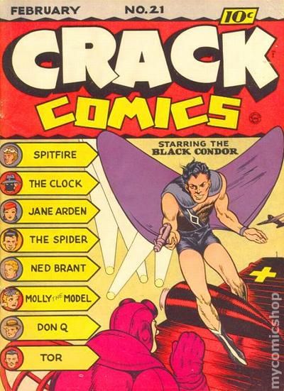 BLACK CONDOR: ALRIGHT, YOU NAZI SCUM! LET SENOR WENCES GO OR I OPEN FIRE! 