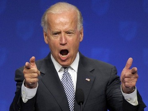 biden two gun pose
