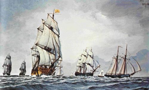 American navy -revolutionary war