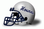 Assumption Greyhounds helmet