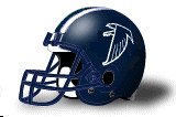 Cerritos Falcons helmet