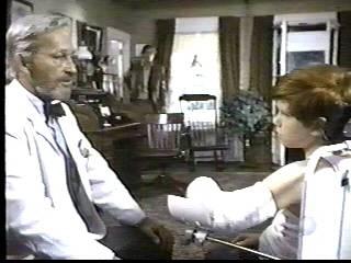 Bing Crosby as the sinister Dr Cook 