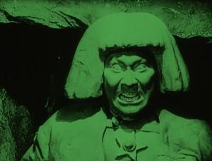 A Golem as depicted in the 1920's silent film 