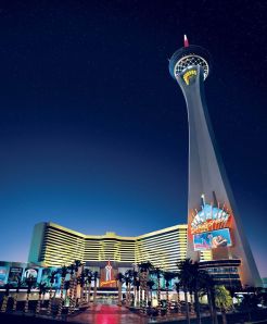 The Stratosphere: Site of the Matriarch's final battle with the army of Elvises.