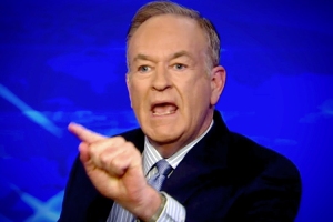 The grandeur of Bill O'Reilly caught in mid-lie. 