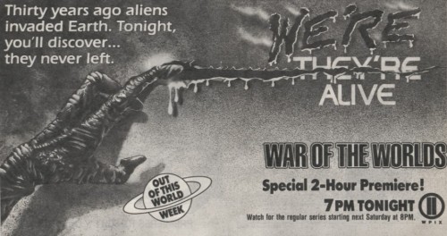 War of the Worlds tv guide