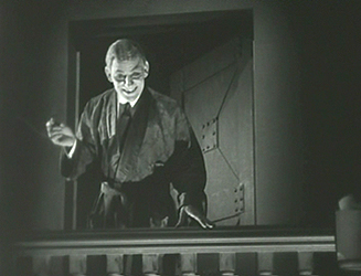 Lon Chaney as the mad scientist Dr Ziska in The Monster.