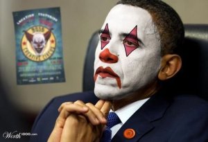 Obama clown