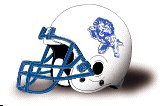 Trinity Bible College Lions helmet