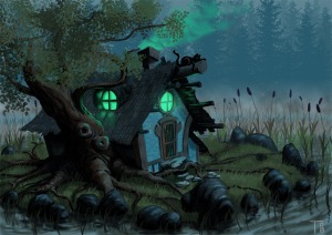 Witch Hut by Mangis