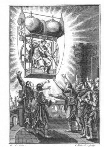 The spacecraft departs from Mercury.