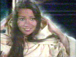 Beautiful Michelle Thrush as the Ghost of Christmas Past, or GOCPILF. 