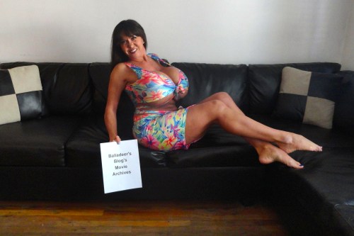 Balladeer's Blog's Official Movie Hostess, the sexy Casey James.