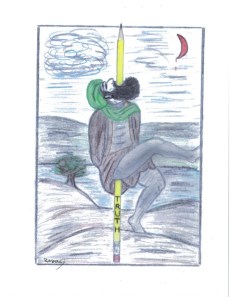 I side with the people who draw pictures, not the people who kill. 