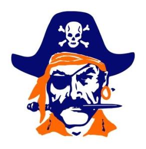 Orange Coast College pirate logo