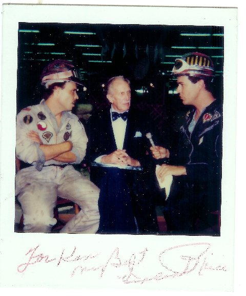 Another pic of Vincent Price being interviewed by Randy and Richard on The Texas 27 Film Vault. 