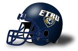 East Texas Baptist Tigers helmet