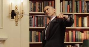 Obama selfie stick