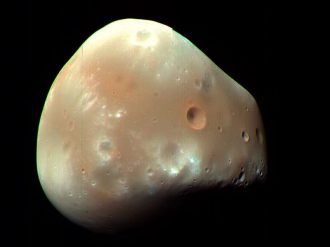The Martian moon Deimos