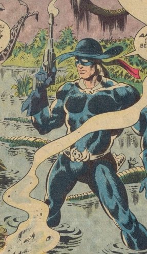 Foolkiller in swamp in Man Thing