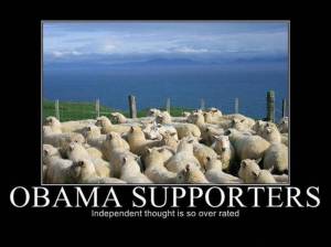 Obama supporters BIG