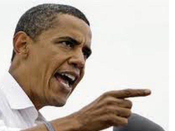 Barack pointing and yelling