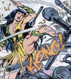 Mantis Collector pose 2