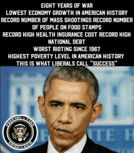 Obama eight years