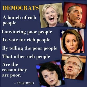 Democrats rich