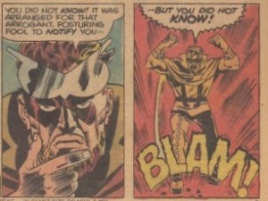 Gorgon mad at Pietro