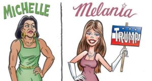 Melania over Michelle