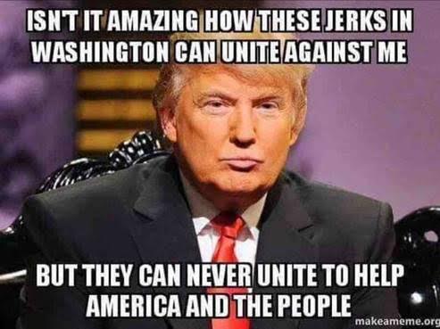 Trump - crooks unite against him