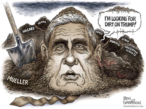 Mueller looking for dirt