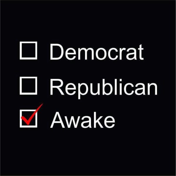 democrat republican awake