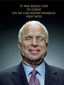 John Mccain cheating
