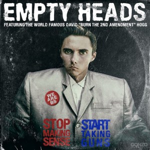 David Hogg Political cartoon