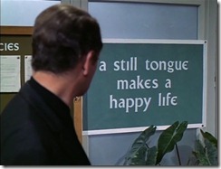 A Still Tongue Makes A Happy Life