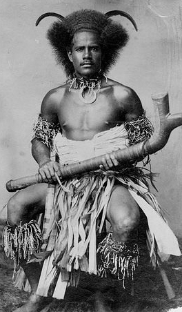 Fijian warrior