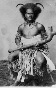 Fijian warrior
