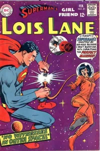 Superman Lois in space