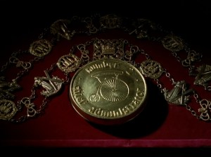 Great Seal with pennyfarthing bicycle logo