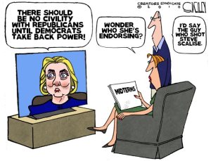 Hillary and Democrat violence