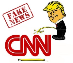 Trump peeing on CNN