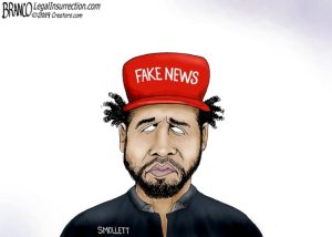 Jussie Smollett fake news hat