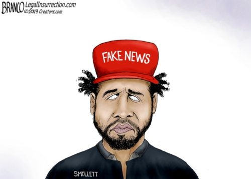 Jussie Smollett fake news hat