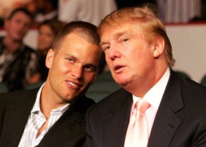 Trump and Tom Brady