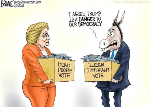 democrats fraudulent and illegal voting